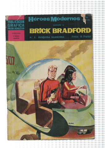 Dolar: Heroes Modernos serie Brick Bradford numero 02: Busqueda silenciosa