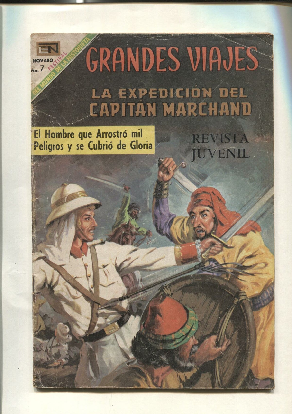 Dolar: Grandes viajes numero 76: La expedicion del capitan Marchand