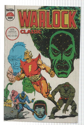 Forum: Warlock Classic num 1 de 6. Serie limitada - El poder de Warlock. Jim Starlin