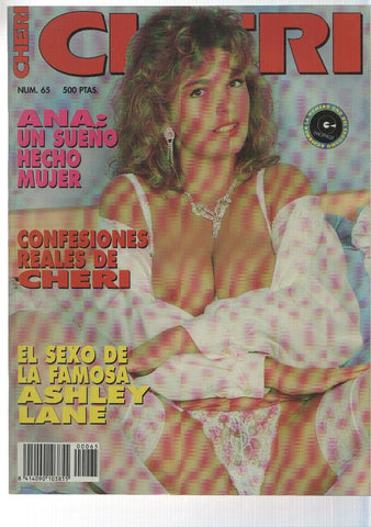 Revista: Cheri num 65 edicion española Oct 1996. Chica poster central: Ashley Lane