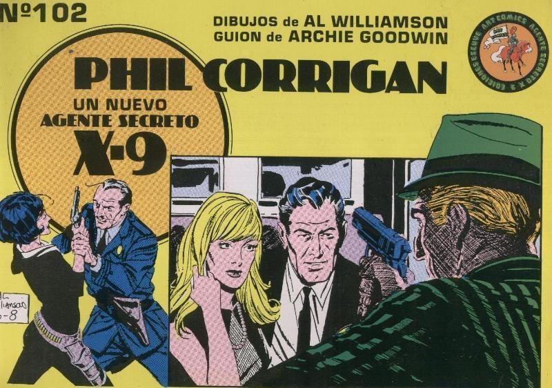 Eseuve: X-9.Phil Corrigan numero 2: tiras del 15.5.1967 al 29.8.1967