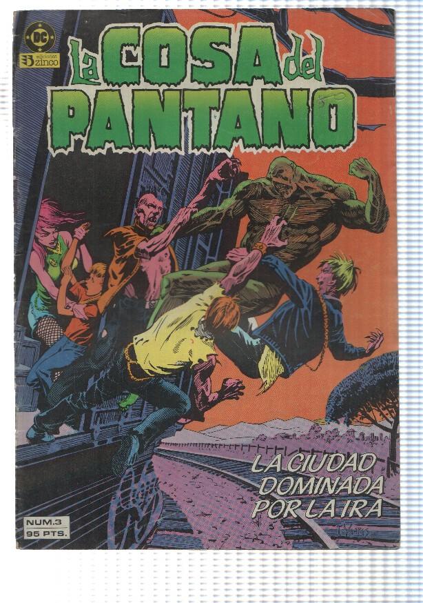 Zinco: La Cosa del Pantano num 3 - La ciudad dominada por la ira (Martin Pasko, Tom Yeates)