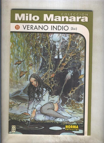 Coleccion Manara blanco y negro numero 11: Verano Indio numero 3