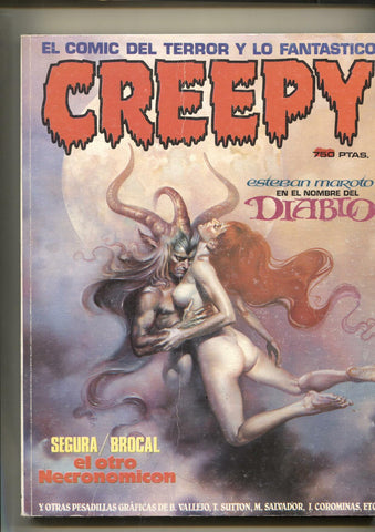 Creepy segunda epoca retapado numero 4 al 6