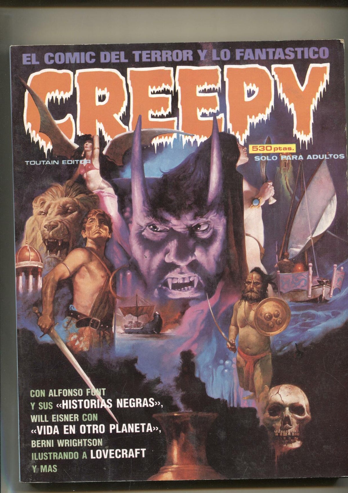 Creepy retapado numero 32 al 35