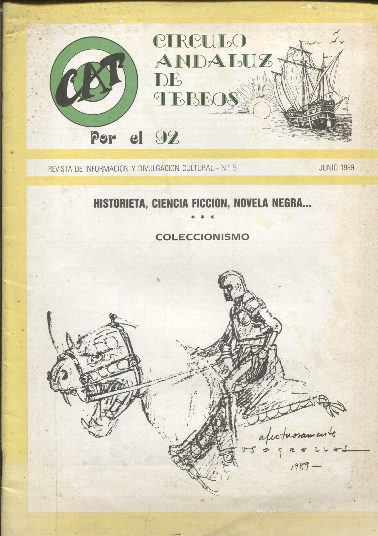 Fanzine: Circulo Andaluz de Tebeos numero 09