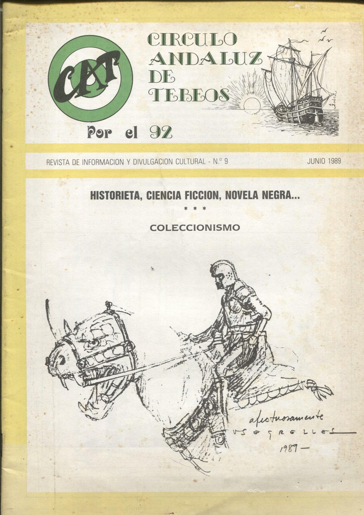 Fanzine: Circulo Andaluz de Tebeos numero 09