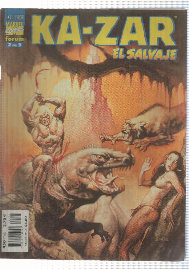 Kazar el Salvaje num 2 de 3 - Requiem por un hombre atormentado