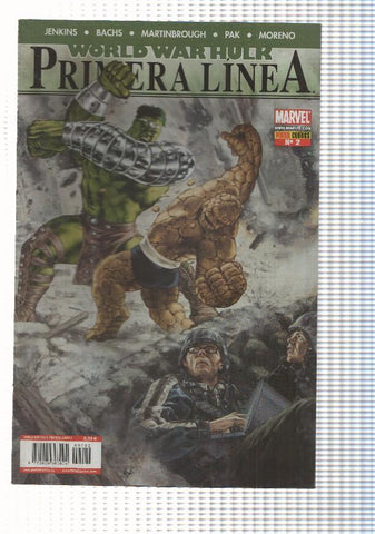 World War Hulk: Primera Linea num 2 año 1. Panini comics