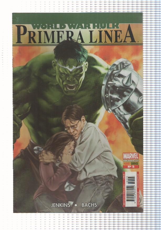 World War Hulk: Primera Linea num 5 año 1 - Hulk ha vuerto. Panini comics
