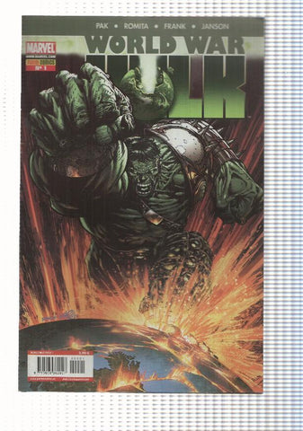 World War Hulk: num 1 año 1. Panini comics. Pak-Romita-Frank-Jason