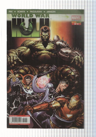 World War Hulk: num 4 año 1. Panini comics. Pak-Romita-Pagulayan-Jason