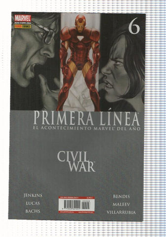 Marvel: Civil War Primera Linea num 6 año 1 - Infiltrados parte once.
