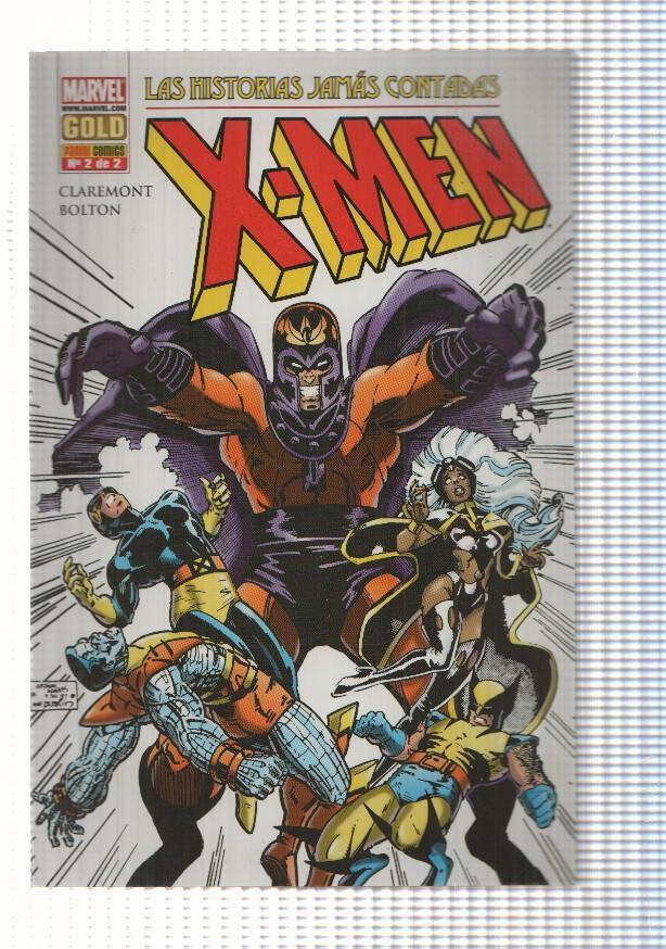 X-Men: Las Historias Jamas Contadas num 2 de 2. Marvel Gold