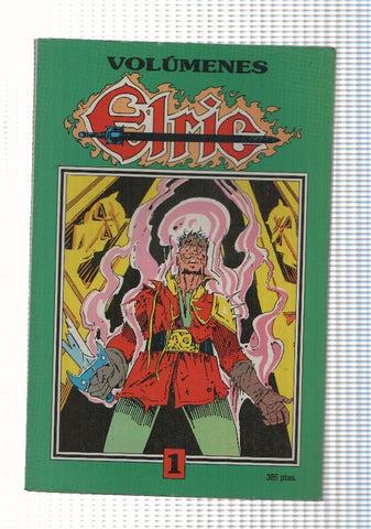 Tomo num 1 retapado de Elric de Melnibone de M. Moorcock (incluye los numeros del 1 al 5 con sus portadas originales)