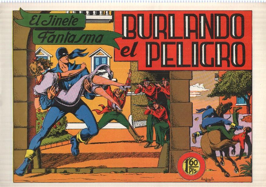 Facsimil: El Jinete Fantasma de Ambros numero 008: Burlando el peligro