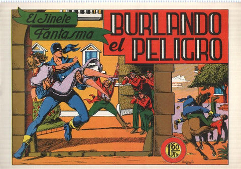 Facsimil: El Jinete Fantasma de Ambros numero 008: Burlando el peligro