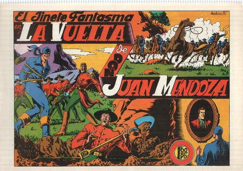 Facsimil: El Jinete Fantasma de Ambros numero 018: La vuelta de Don Juan Mendoza