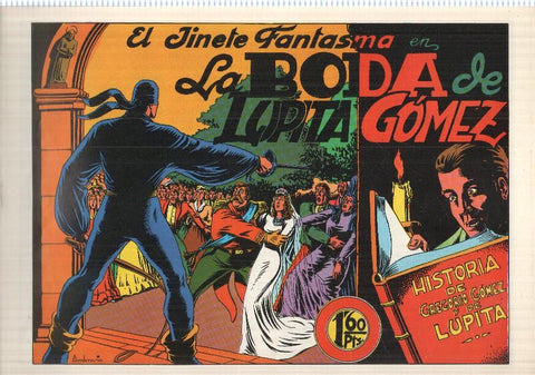 Facsimil: El Jinete Fantasma de Ambros numero 020: La boda de Lupita Gomez