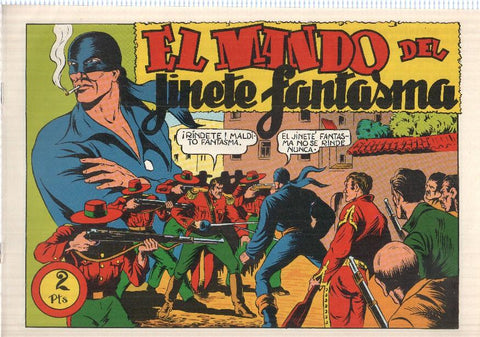 Facsimil: El Jinete Fantasma de Ambros numero 044: El mando del Jinete Fantasma