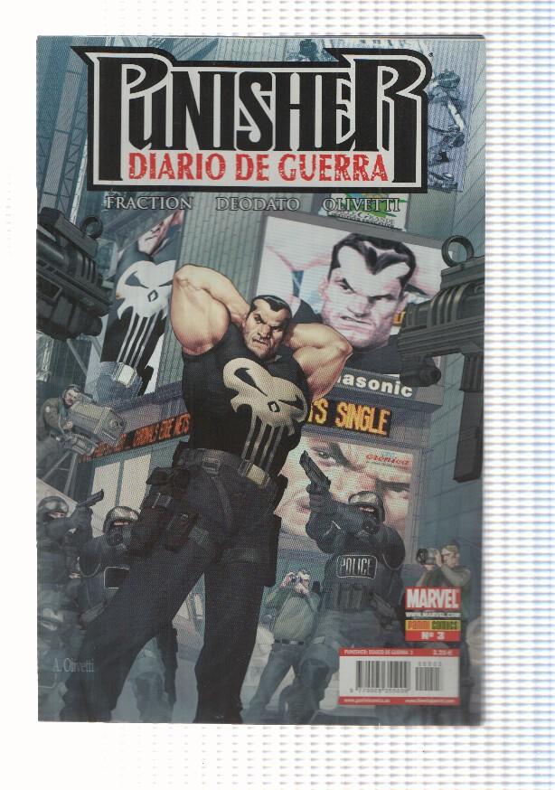Punisher Diario de Guerra num 3 año 1 (2007) - Un pequeño velatorio para un hombre alto