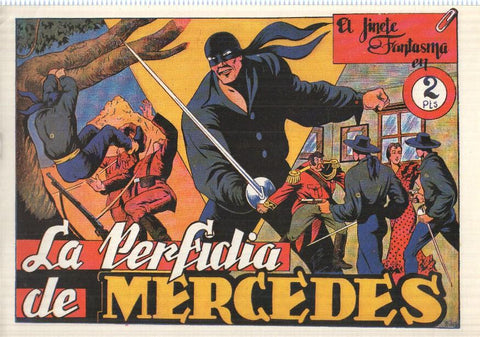 Facsimil: El Jinete Fantasma de Ambros numero 046: La perfidia de Mercedes