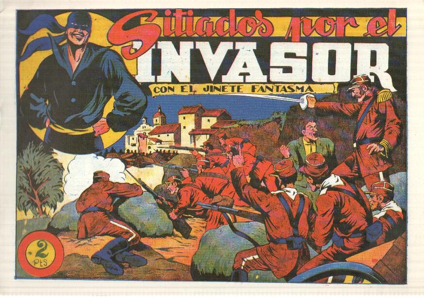 Facsimil: El Jinete Fantasma de Ambros numero 047: Sitiados por el invasor