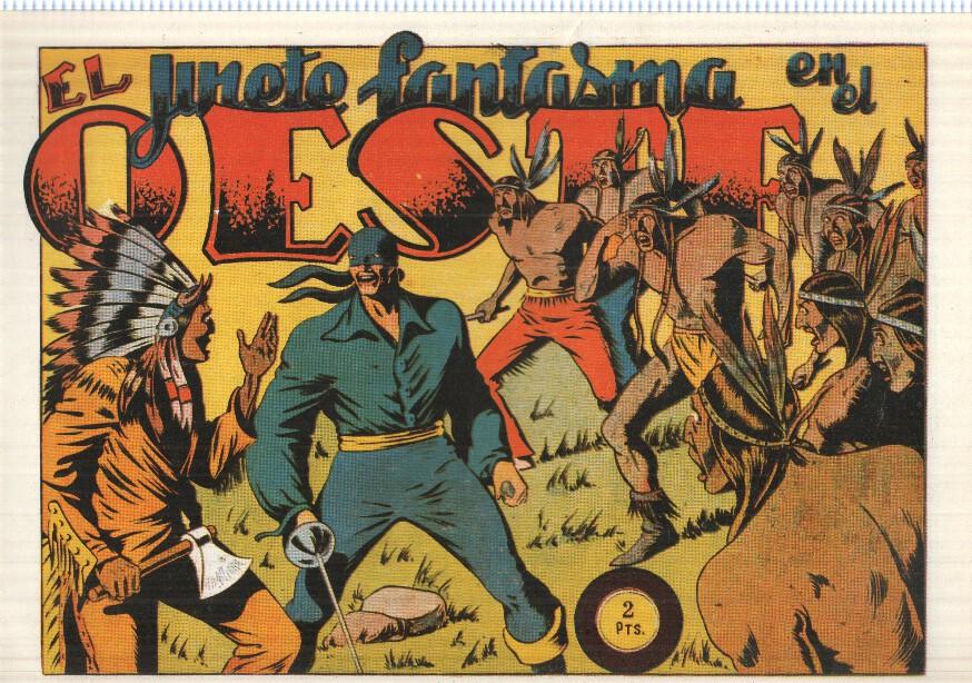 Facsimil: El Jinete Fantasma de Ambros numero 069: El Jinete Fantasma en el oeste