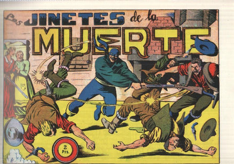 Facsimil: El Jinete Fantasma de Ambros numero 071: Los jinetes de la muerte