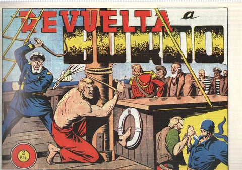 Facsimil: El Jinete Fantasma de Ambros numero 073: Revuelta a bordo