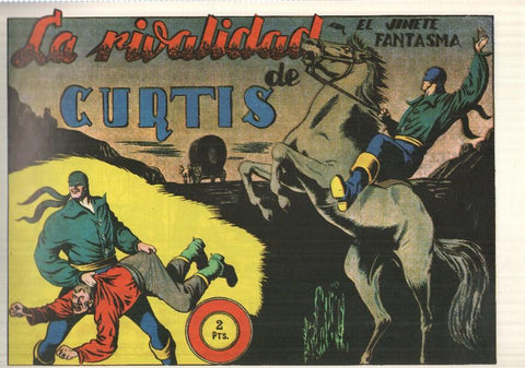 Facsimil: El Jinete Fantasma de Ambros numero 074: la rivalidad de Curtis