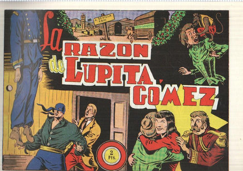 Facsimil: El Jinete Fantasma de Ambros numero 084: La razon de Lupita Gomez