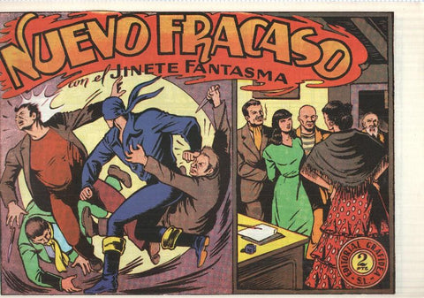 Facsimil: El Jinete Fantasma de Ambros numero 094: Nuevo fracaso