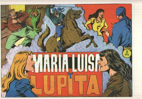Facsimil: El Jinete Fantasma de Ambros numero 099: Maria Luisa y Lupita