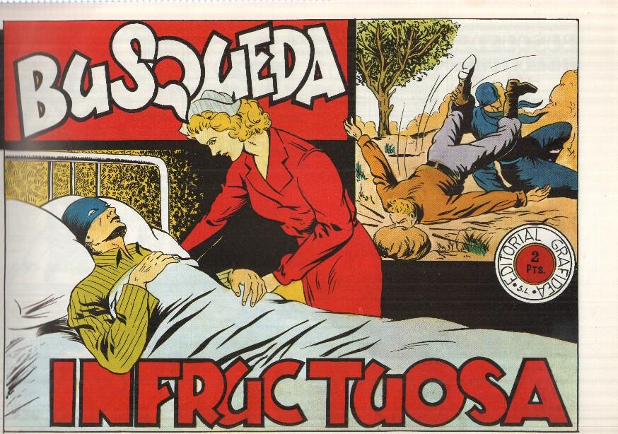 Facsimil: El Jinete Fantasma de Ambros numero 104: Busqueda infructuosa