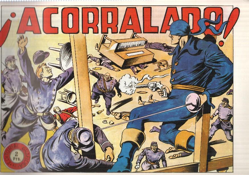 Facsimil: El Jinete Fantasma de Ambros numero 112: Acorralado