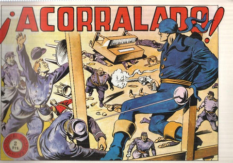 Facsimil: El Jinete Fantasma de Ambros numero 112: Acorralado