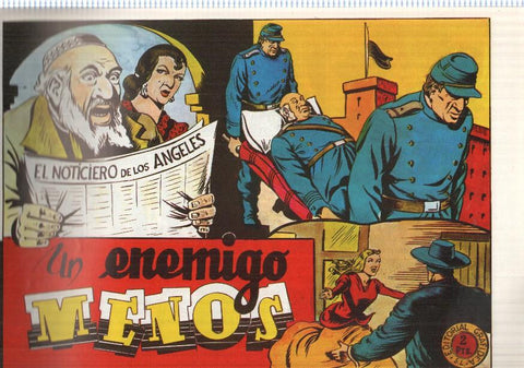 Facsimil: El Jinete Fantasma de Ambros numero 115: Un enemigo menos