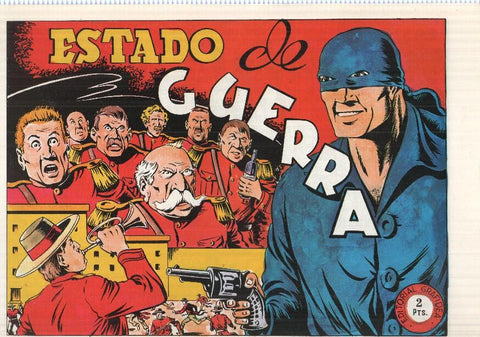 Facsimil: El Jinete Fantasma de Ambros numero 129: Estado de guerra