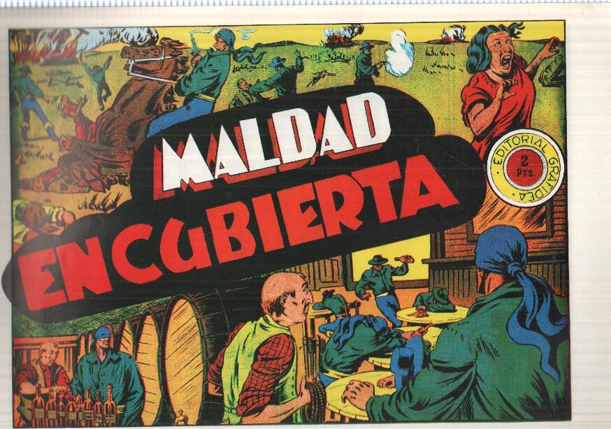 Facsimil: El Jinete Fantasma de Ambros numero 144: Maldad encubierta