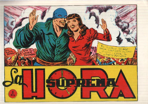 Facsimil: El Jinete Fantasma de Ambros numero 164: La hora suprema