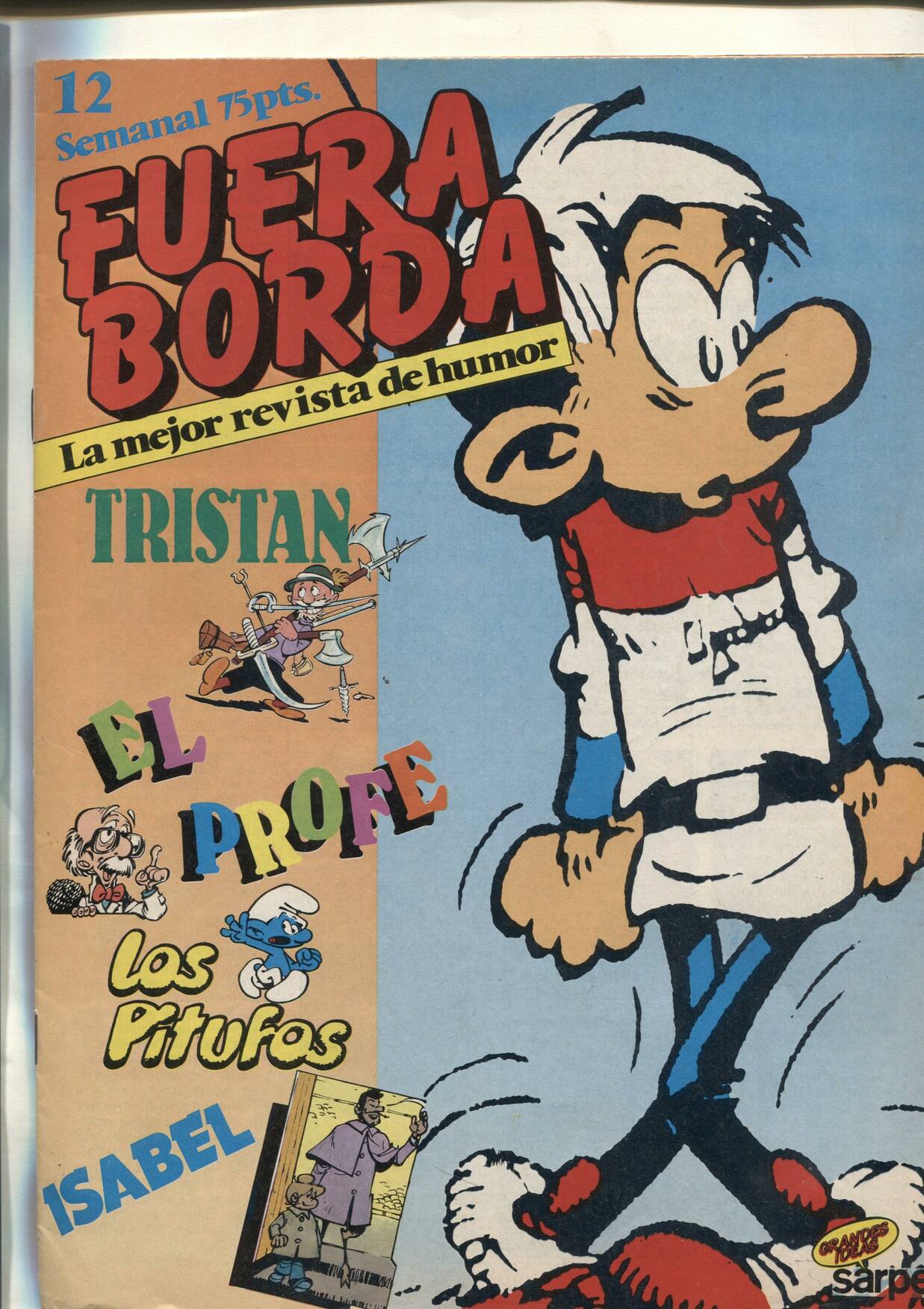 Fuera Borda numero 12: poster central Los Renos