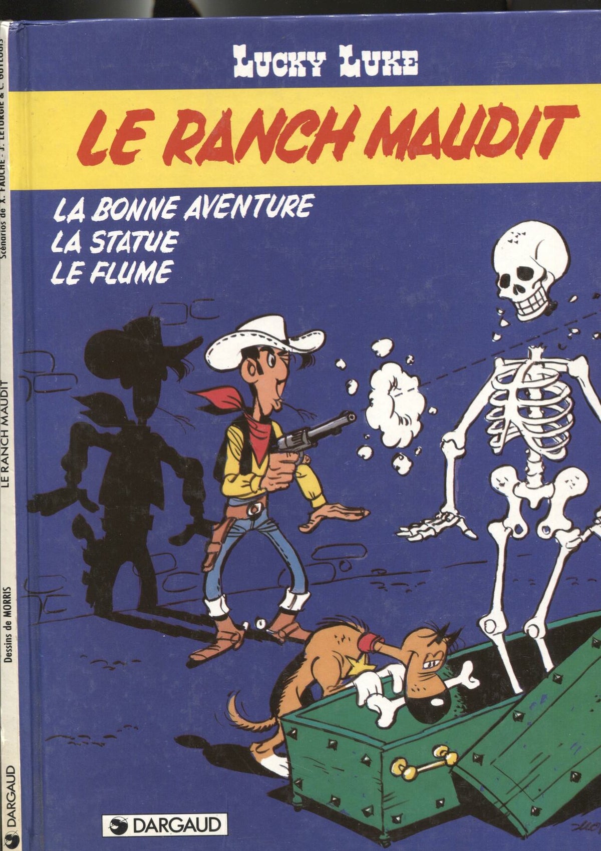 Lucky Luke: Le ranch maudit-La bonne aventura-La statue-Le flume