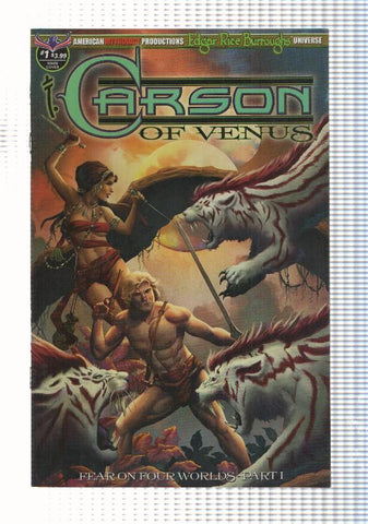 Carson of Venus num 1 vol. 1 - Fear on four worlds part I. Christopher Mills, Cyrus Mesarcia