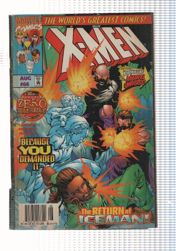 Marvel: X-Men vol. 1 num 66 august 1997 - Start Spreadin The News by Lobdell-Pachecho