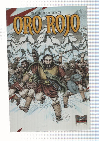Dude: Oro Rojo num 1 de 5 - El continente de Mom por Quim Bou