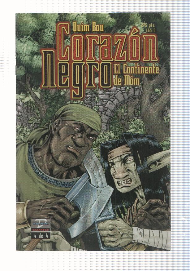 Dude: Corazon Negro parte 4 de 4 - El continente de Mom por Quim Bou
