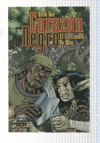 Dude: Corazon Negro parte 4 de 4 - El continente de Mom por Quim Bou