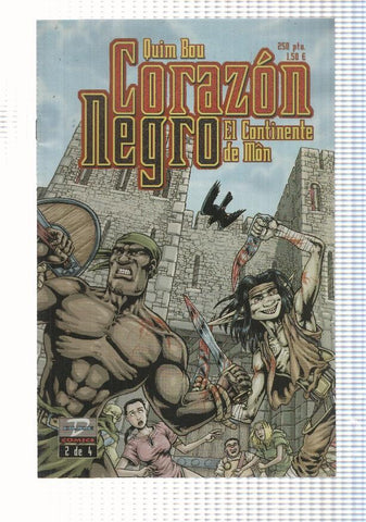 Dude: Corazon Negro parte 2 de 4 - El continente de Mom por Quim Bou