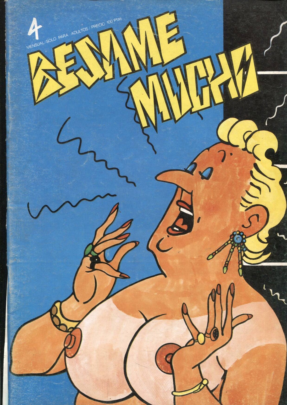 Revista: Besame mucho numero 04: La Castafiore de la serie Tintin en la cubierta